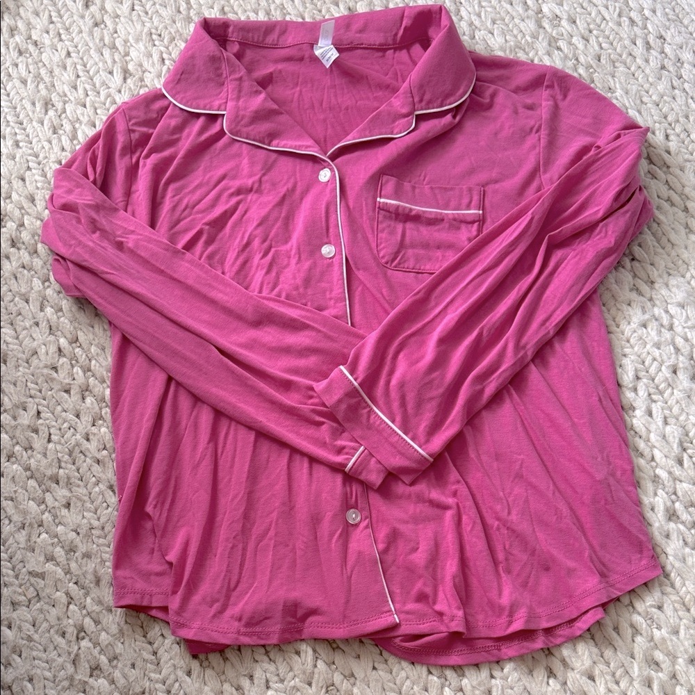 Flora Nikrooz Vibrant Pink Pajama Top